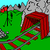 pixels-art 16-couleurs jeux-vidéo mine derrick pétrole