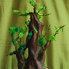 sculpture dryade arbre fée gardienne